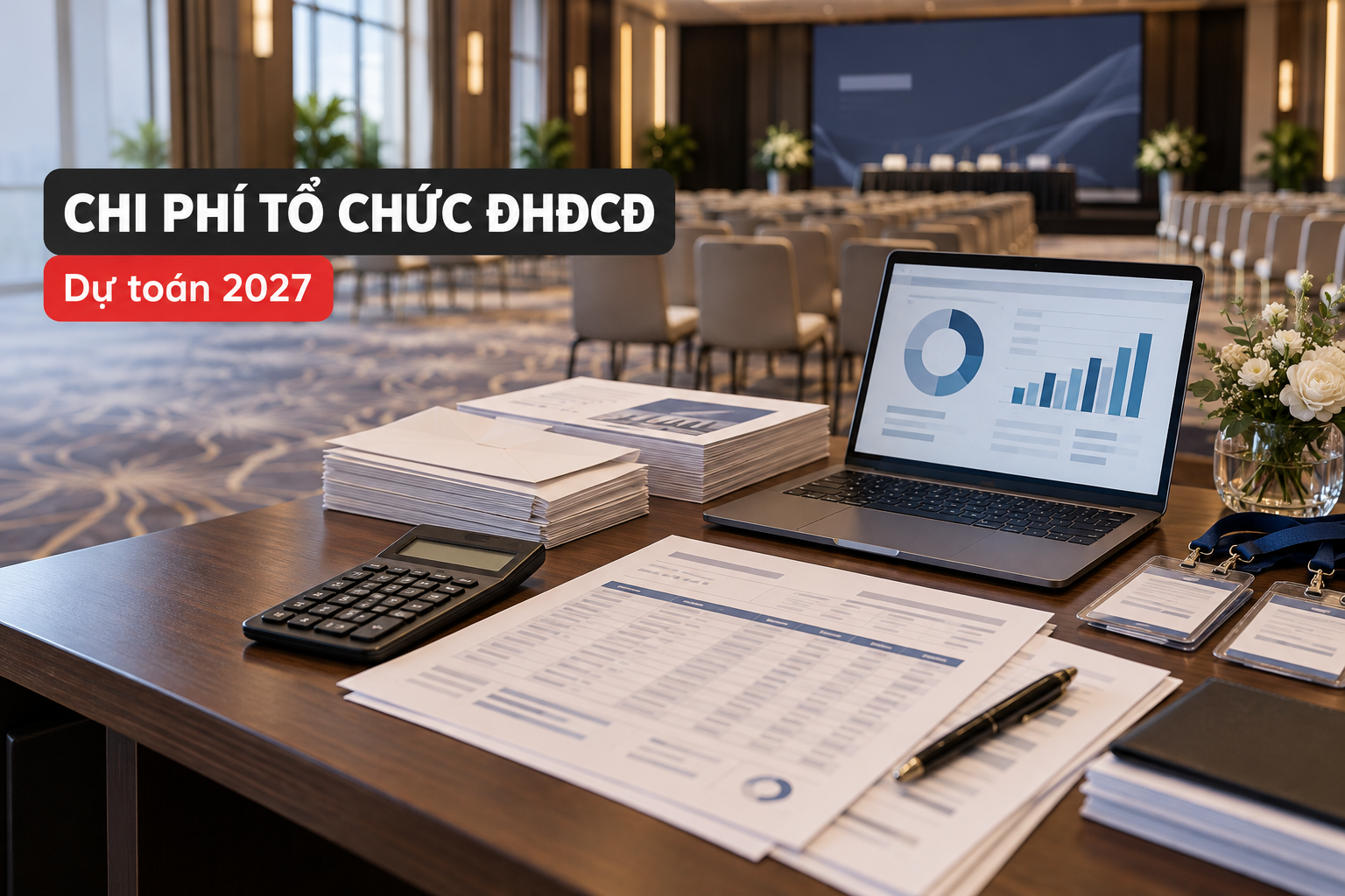 You are currently viewing Chi phí tổ chức đại hội cổ đông 2027: các khoản cần dự toán và cách tối ưu