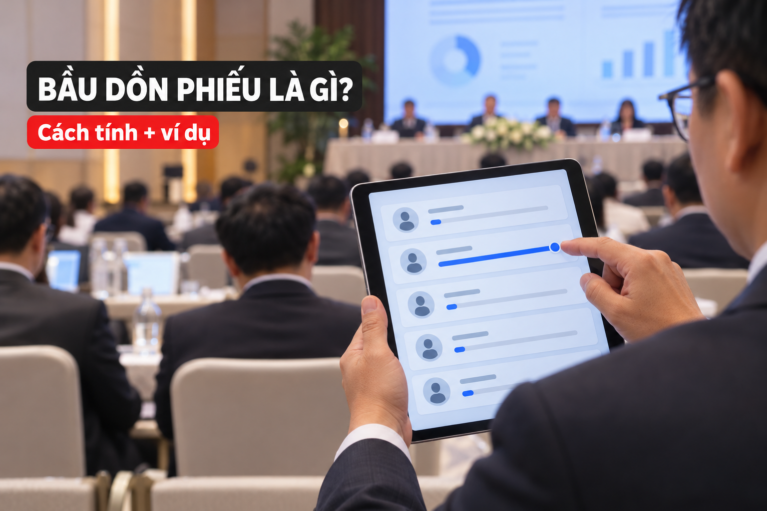 You are currently viewing Bầu dồn phiếu là gì? Cách tính và ví dụ bầu thành viên HĐQT, BKS
